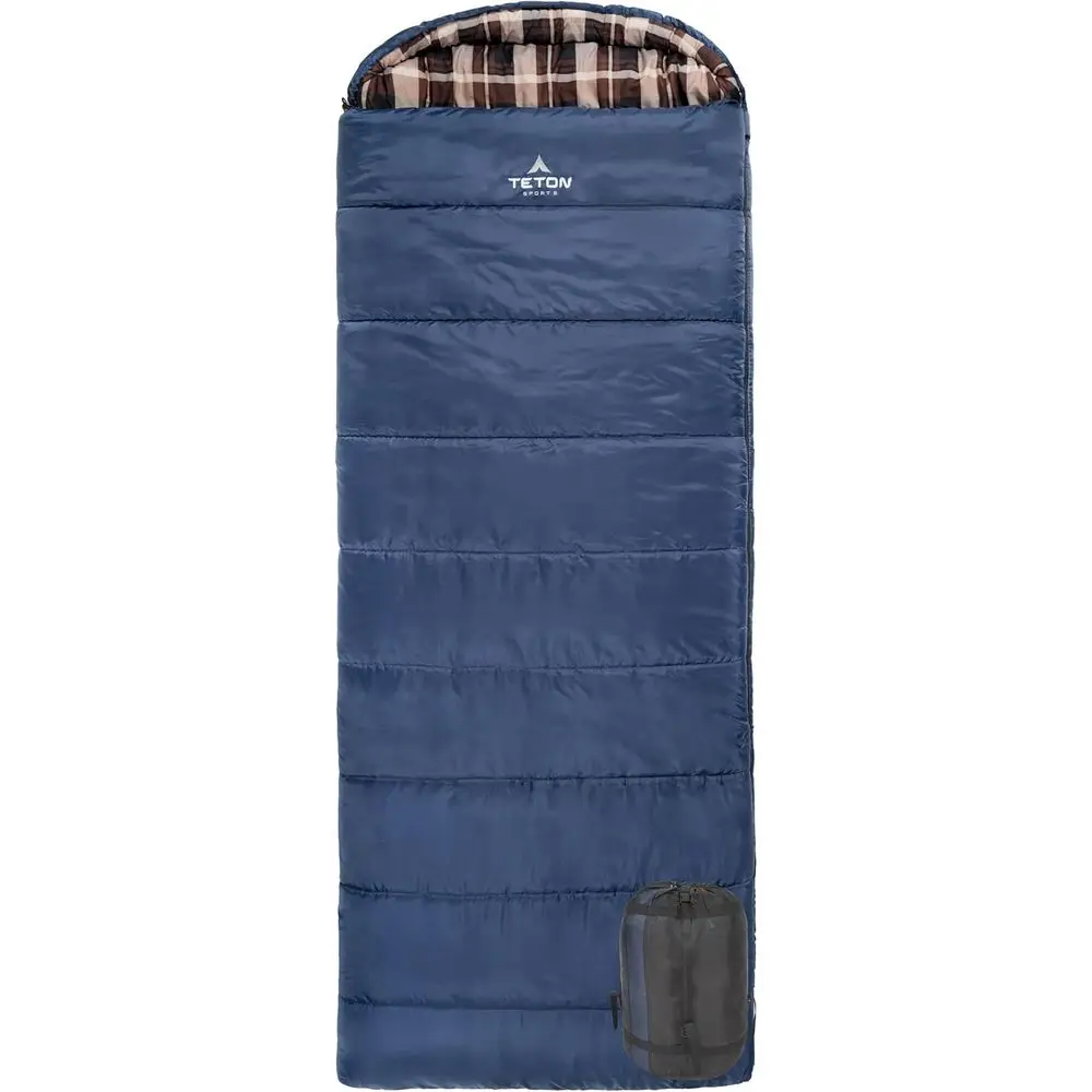 Sacos de Dormir Ultra Cálidos para Todas las Edades, Ideales para Acampar, Rango de 0-25 Grados, Incluye Bolsa de Compresión
