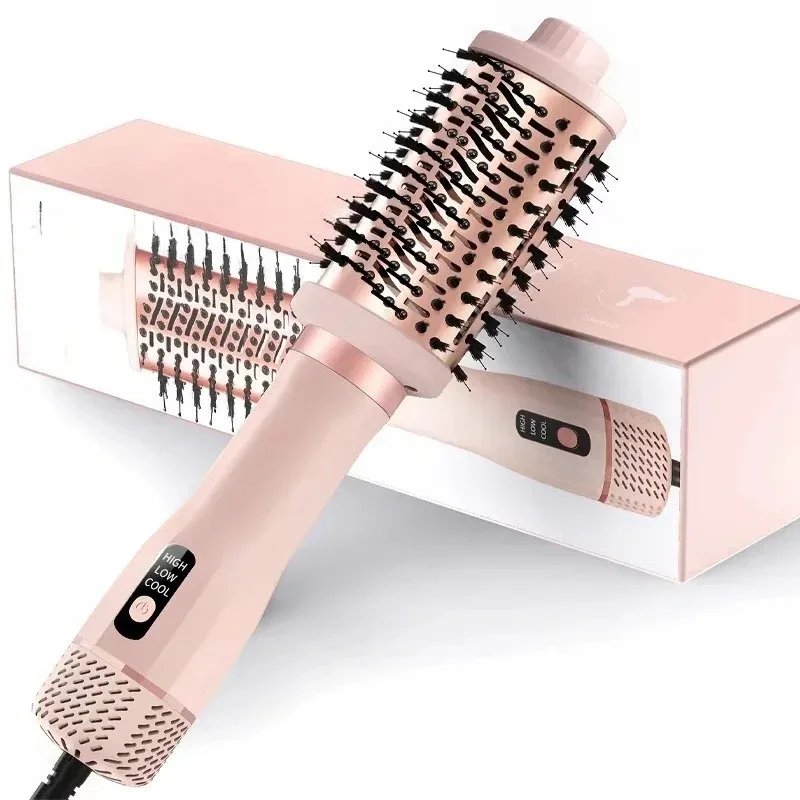 Popular professional hot air brush portable stylist 110000 rpm high speed hair dryer brush salon home