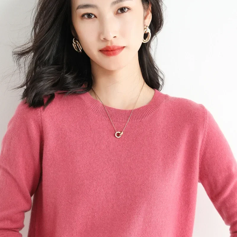 Women Sweater O-neck Autumn Winter Basic Pullover Warm Casual Pulls Jumpers Korean Fashion Spring Knitwear Bottoming Shirt 2026 5 Women Sweater O-neck Autumn Winter Basic Pullover Warm Casual Pulls Jumpers Korean Fashion Spring Knitwear Bottoming Shirt 2026 5