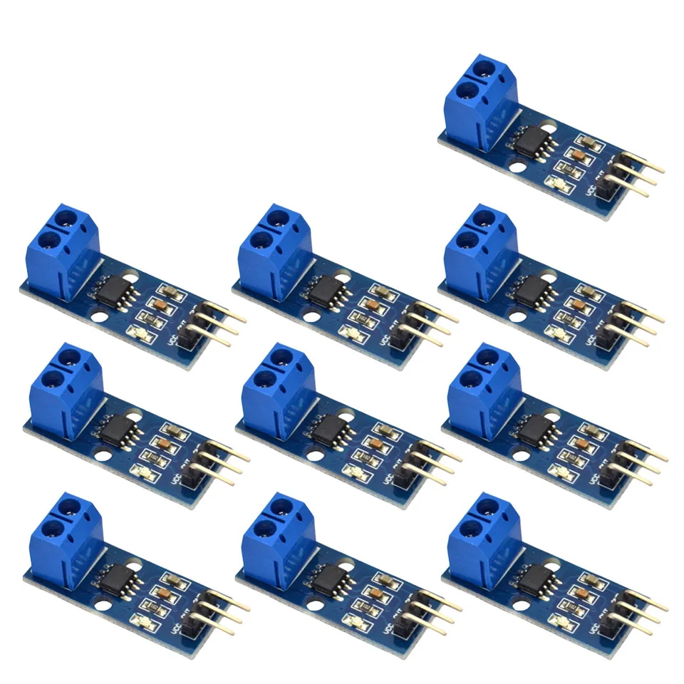 1/5/10pcs ACS712 5A 20A 30A Range Hall Current Sensor Module ACS712 Module For Arduino 