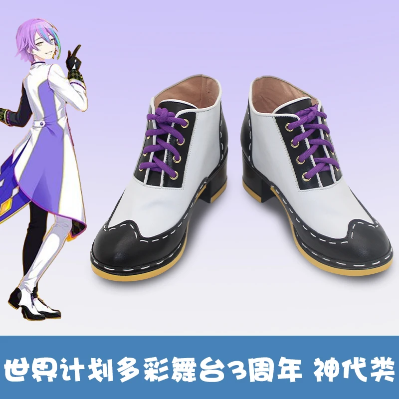 

Project Sekai 3rd Wonderlands×Showtime Kamishiro Rui Обувь для косплея Игра PJSK Карнавальные ботинки на Хэллоуин на заказ