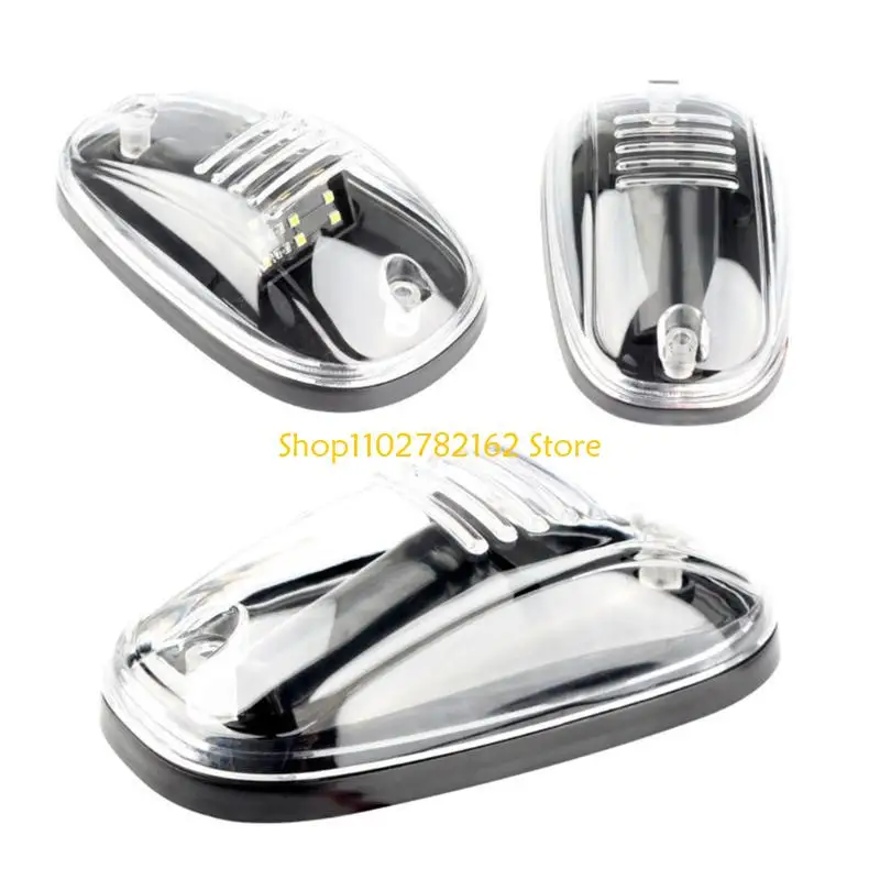 Luces marcadoras cabina camión 547B, 12 LED, reemplazo luces marcadoras superiores para correr en techo