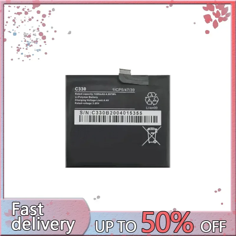 

1220mAh/2750mAh Battery For Wiko C330 P710