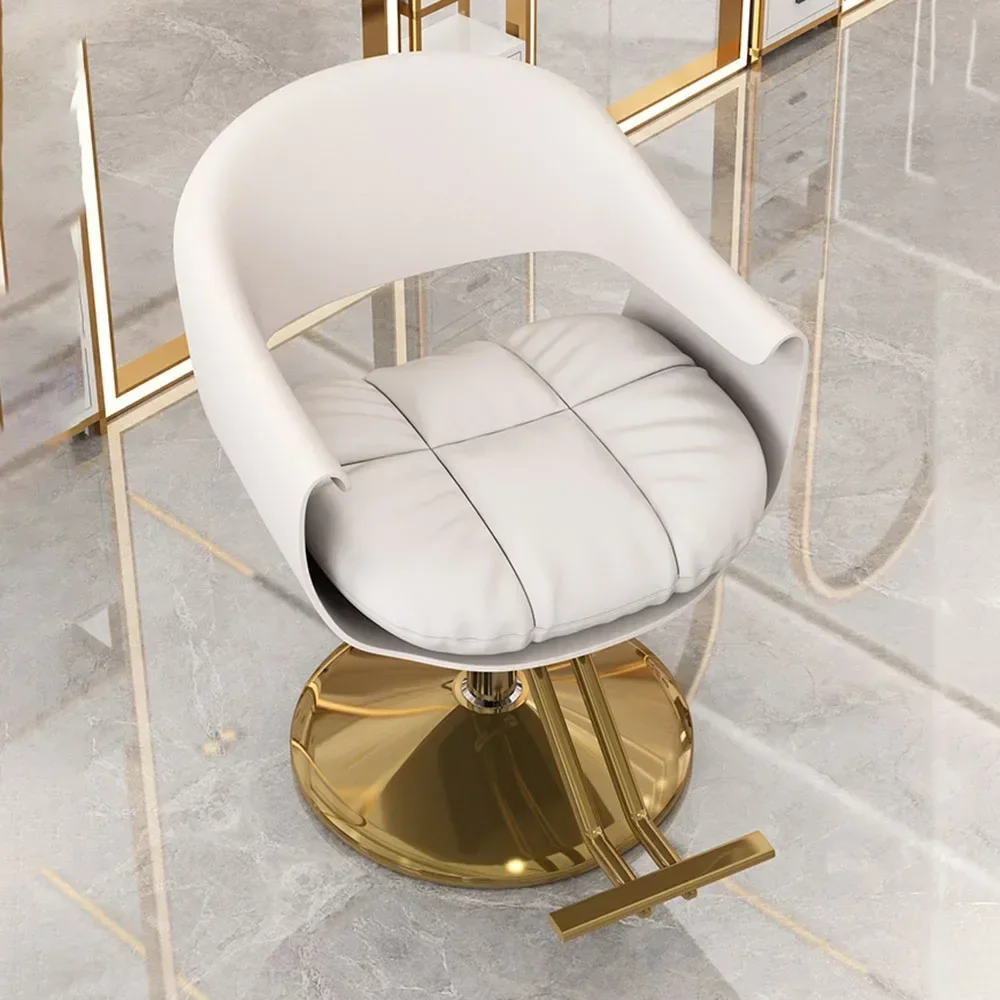 

Classic Modern Barber Chair Aesthetic Italian Luxury Equipment Hairdresser Chair Personalized Salon Kapperstoel Hair Furniture