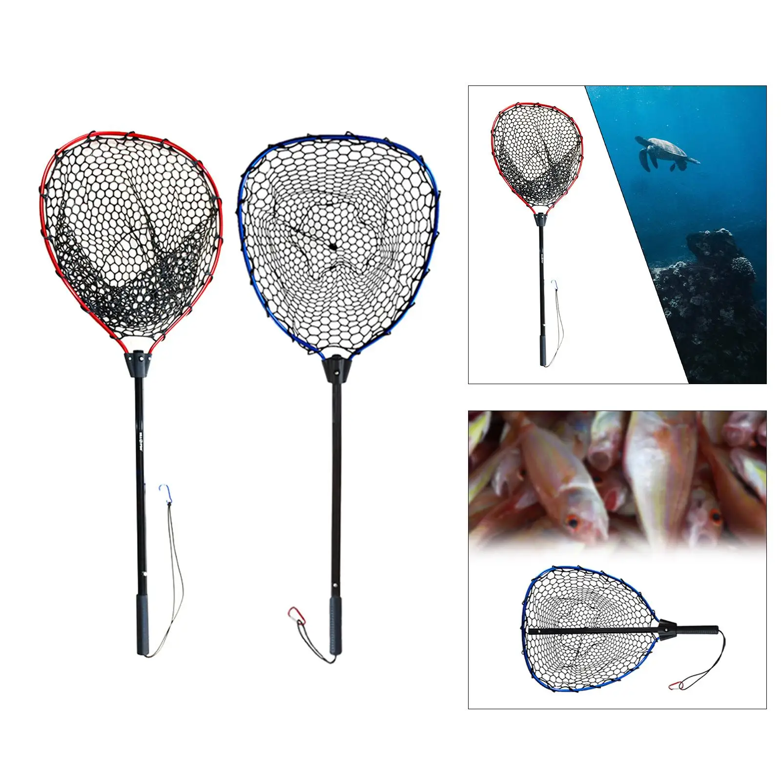 Fishing Net Collapsible Fishing Accessories Telescopic Ultralight Durable