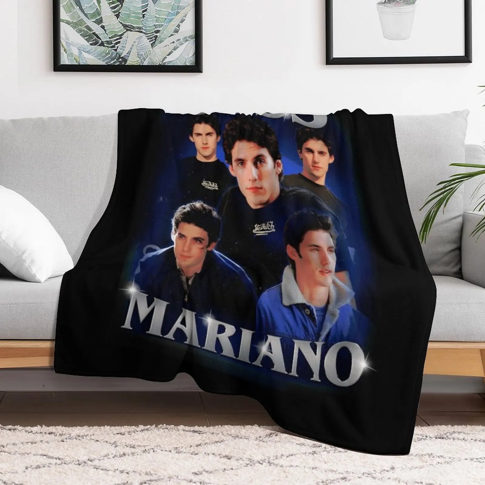 Jess Mariano Classic Throw Blanket Warm Custom Blankets