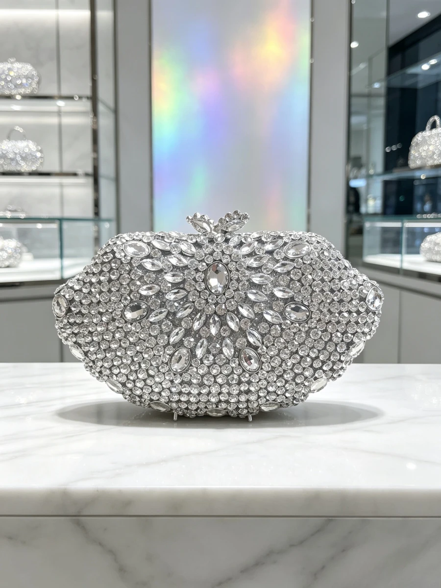 transparent-silver-mixed-oval-marquise-rhinestone-irregular-oval-lock-clutch-luxury-low-key-high-end-evening-purse-mature-women