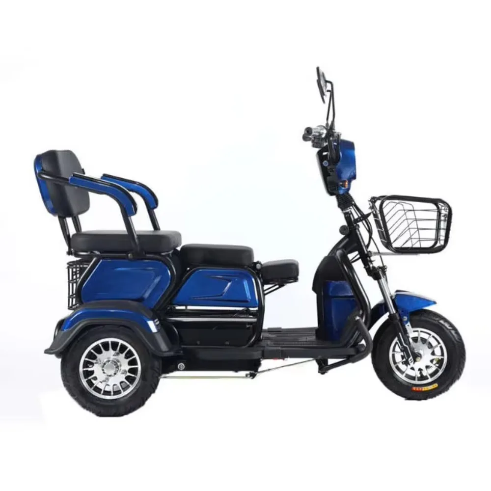 Adult Electric Tricycle Factory 3 Wheel Electric Bike 600W 48v