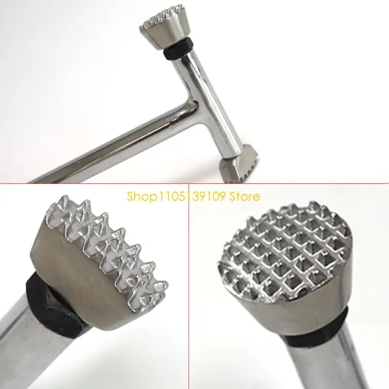 Outil débosselage voiture, 2 pièces, réparation bosses en tôle, aplatissement tête marteau, outil