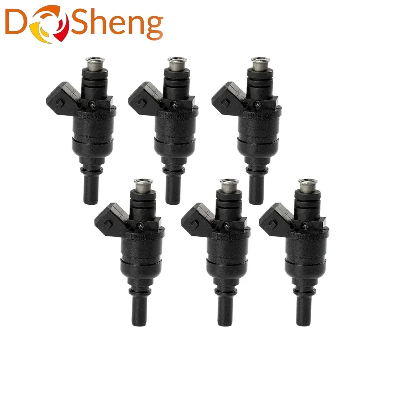 

6 шт. топливная форсунка 1439800 для BMW 330 530 X3 X5 E36 E39 E46 E53 E60 E65 E66 E83 E85 3.0L A2C59514053 13537546245 13641439800
