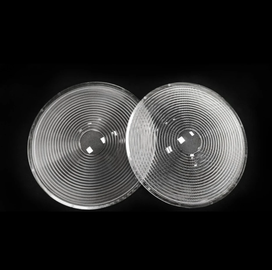 200mm matowy koralik soczewka fresnela skraplacz soczewki z gwintem ostrości soczewka COB DIY lampa projektora etap LED kinkiet szkło powiększające — zdjęcie 3