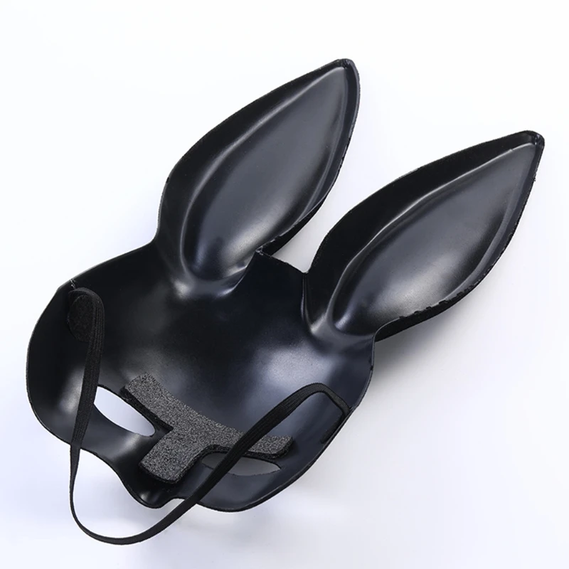 ผู้หญิง PVC หน้ากาก Bunny หน้ากากหน้ากาก Masquerade สำหรับคอสเพลย์ฮาโลวีนเครื่องแต่งกาย Decors Dropship