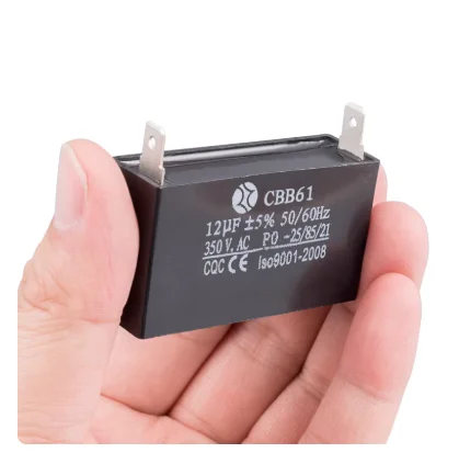 CBB61 Gerador Capacitor Gerador de partida de ar condicionado Capacitor do motor 350VAC 12UF