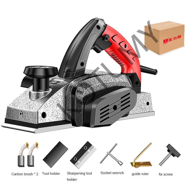 220V Furniture Cutting Electric Planer 16000R/MIN 2100W Wood Cutting Carpenter\'s Planer Portable Router Trimmer