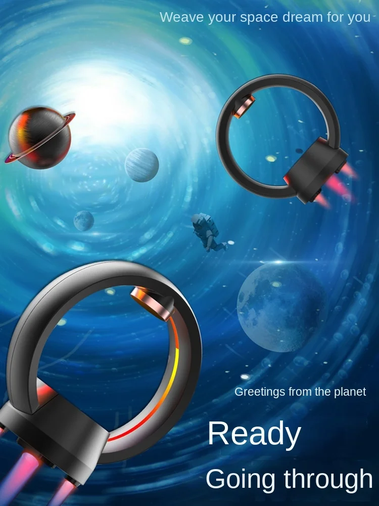 Magnetic levitation globe, Bluetooth sound system, tea room atmosphere light, advanced wireless Bluetooth speaker image 2