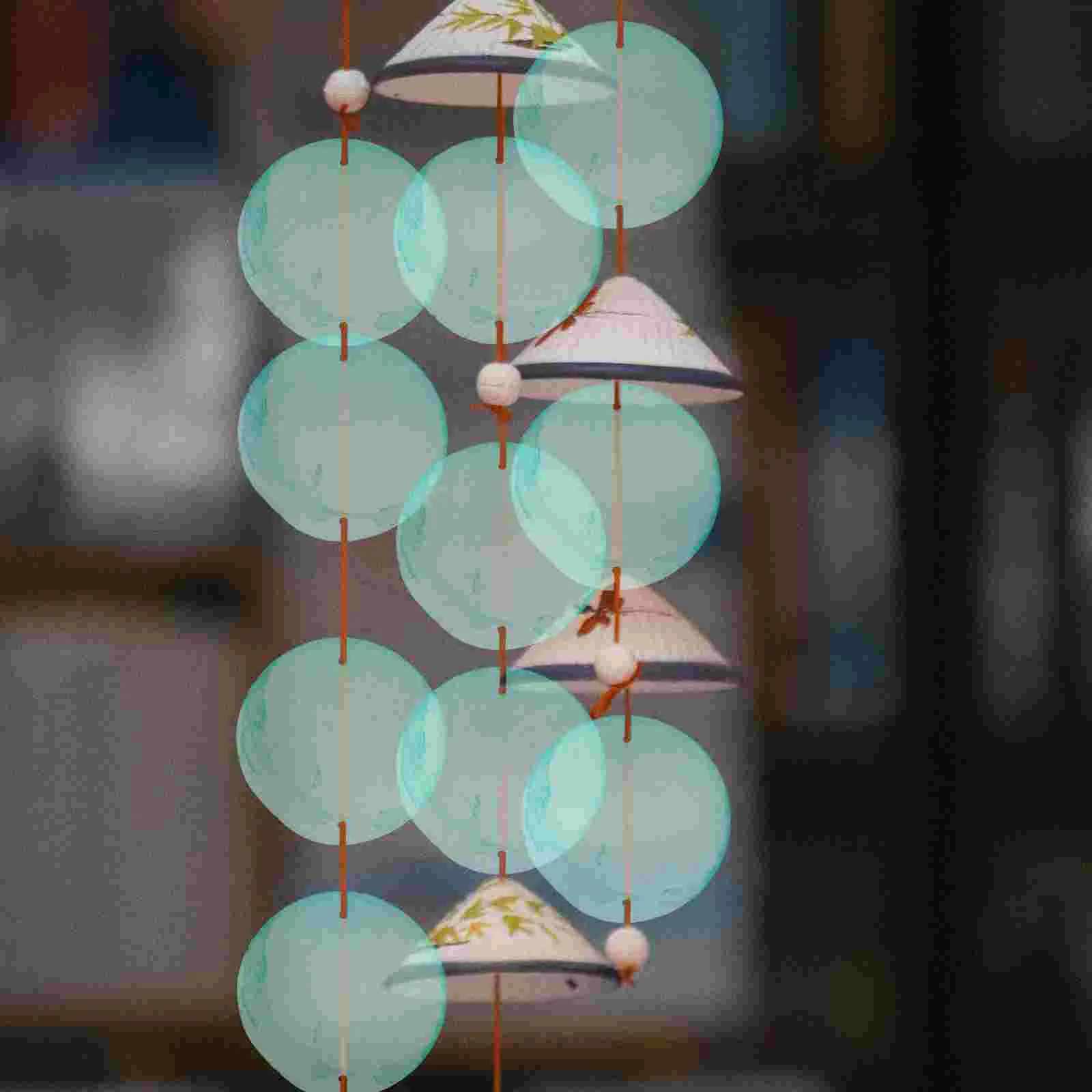 

100 Pcs 5cm Double Hole Round Shell Pieces Natural White Craft Accessories for Wind Chime Pendant Dream Catcher Jewelry