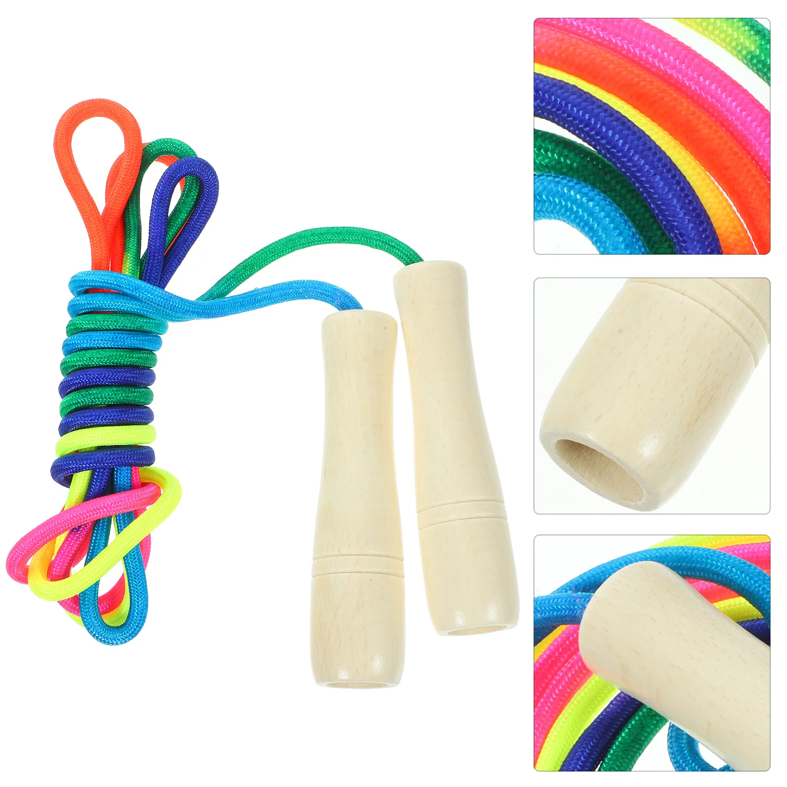 

Fitness Jump Rope Adjustable Lightweight Exercise Skipping Rope Ergonomic Handle Non-Slip Portable for Weight Loss Cardio