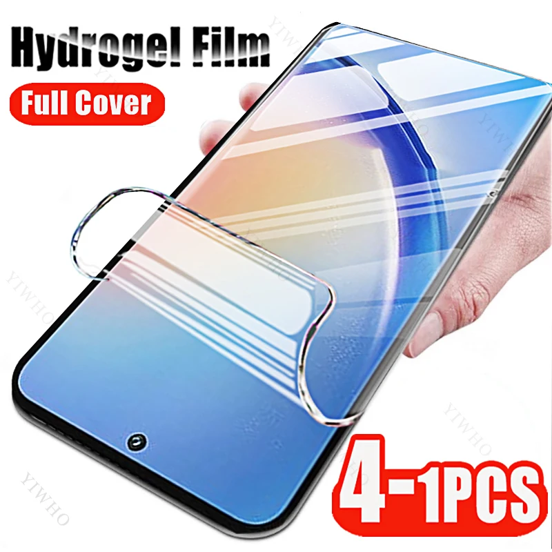4-1 szt. Przednia folia hydrożelowa do Samsung Galaxy A55 A35 A25 A15 A05s A54 A54 A34 A24 A14 5g 4g A04s A53 A33 A23 A13 ochraniacz ekranu