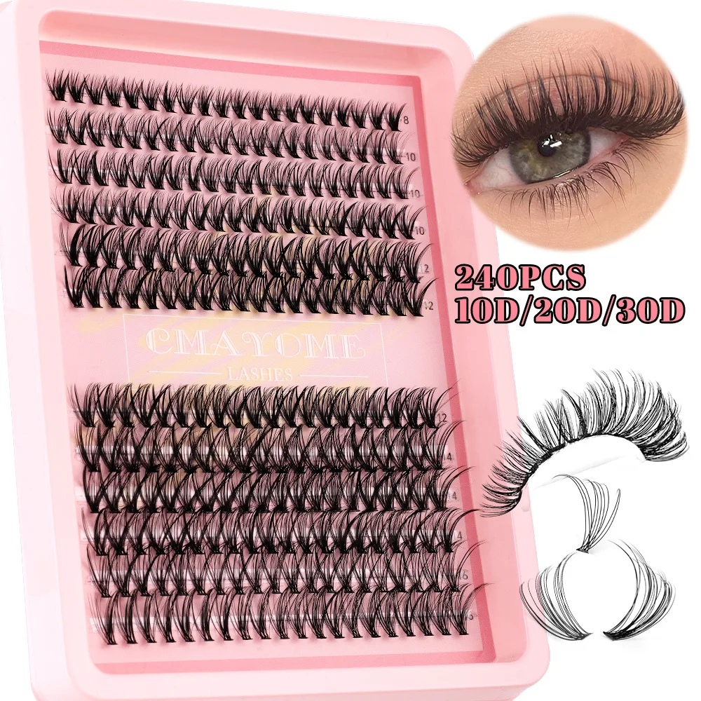 D Song faux cils 10D 20D 30D ensemble mixte vente chaude Extensions de cils pour Mascara Volume