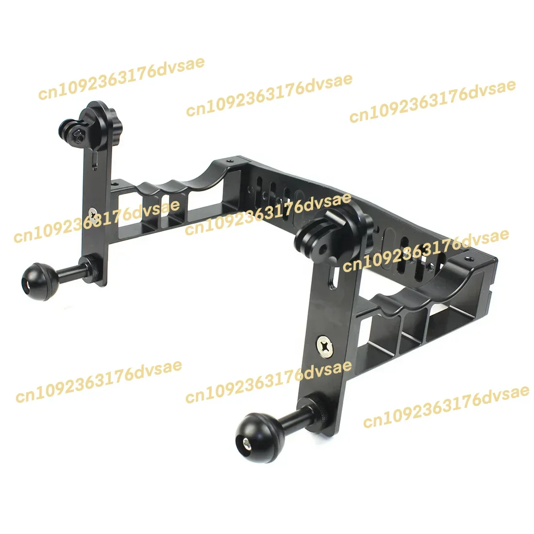 새로운 타케노켄 수중 핸들 트레이 카메라 다이빙 스태빌라이저 플로팅 암 듀얼 핸드헬드 홀더 브래킷 (플래시 라이트 사진 촬영용)