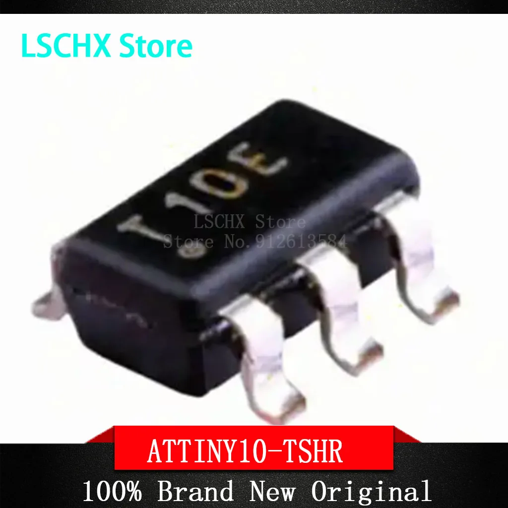 

Набор микросхем ATTINY10-TSHR ATTINY10 T10E T10H1, 5 приборов, 100% новый, sot23-6