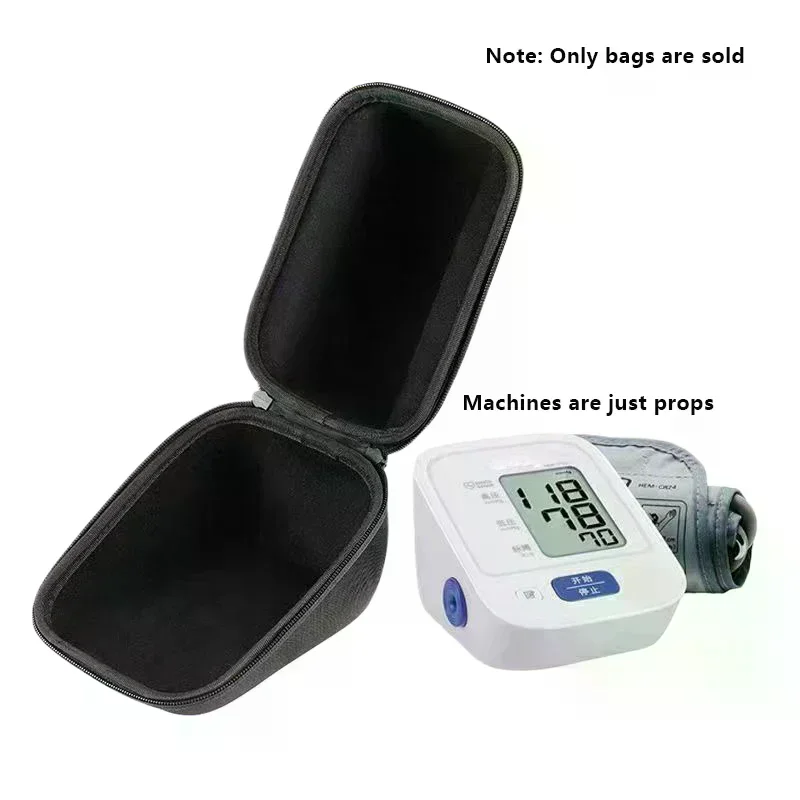 Hard Case For Upper Arm Blood Pressure Monitor Portable Travel Carrying Protective Hard Bag Storage Case EVA