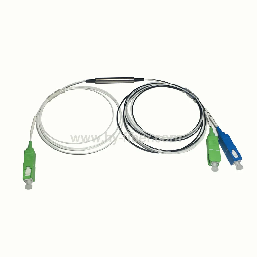 Imagem -06 - Conector Wdm G657a1 Cabo de Fibra 1550nm 1310 1490nm Filtro 1m 10 Pcs