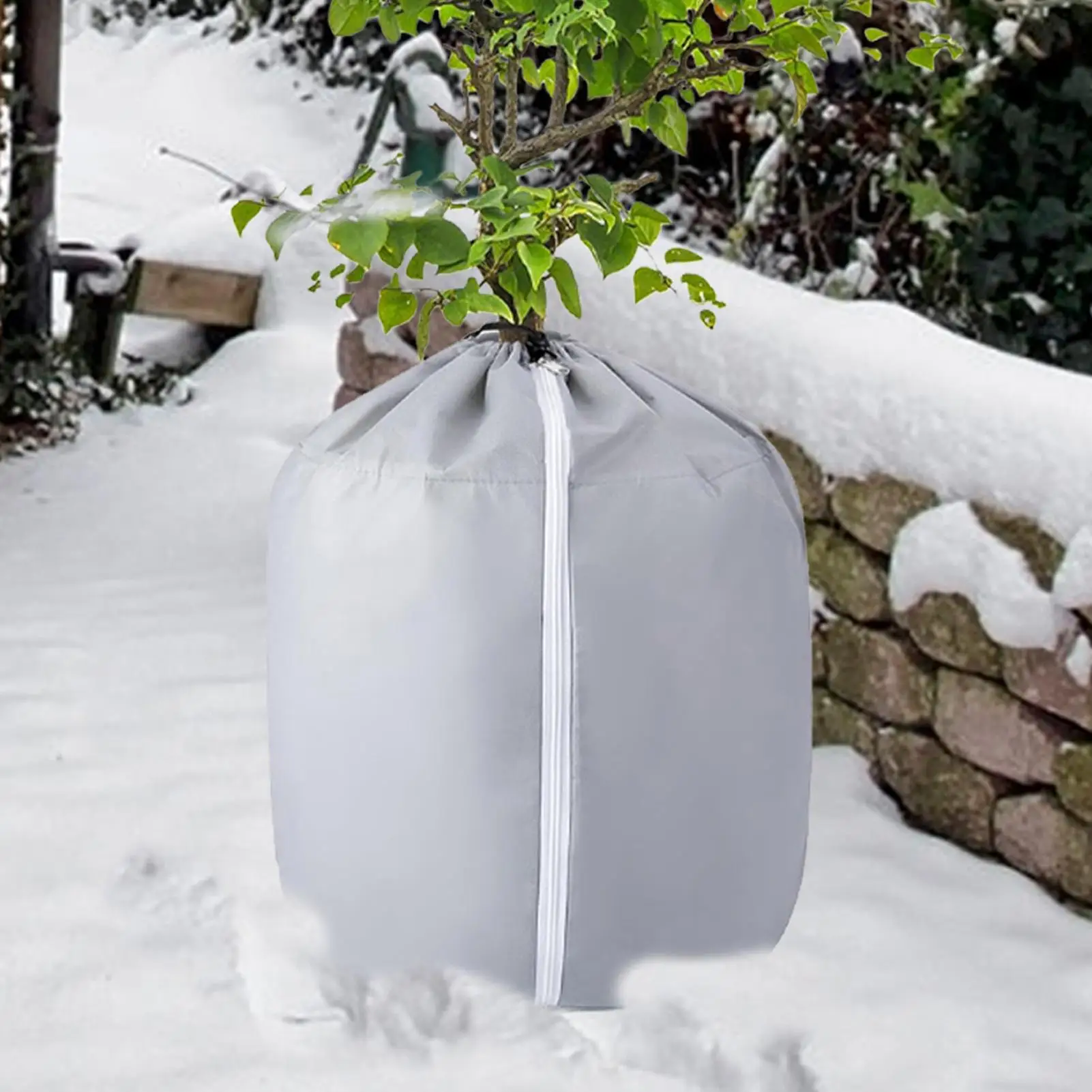 Flower Pot Protective Cover Breathable and Water-absorbing Garden Plant Thermal Insulation Cover Fruit Tree Cold-proof