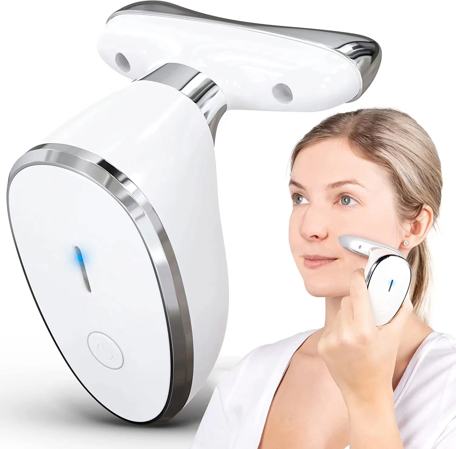 Microcurrent Dispositivo De Levantamento Facial, Máquina De Cuidados Com A Pele, Rosto Anti Rugas Remover, Pescoço Massager, Elevador Ferramentas, Populares