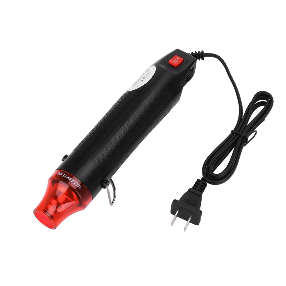 AC220V 300W Hot Air Gun 120℃/200℃ Adjustable Speed Heat EU Plug DIY Hand Tools For Soft Ceramic Heat Shrink Tubing