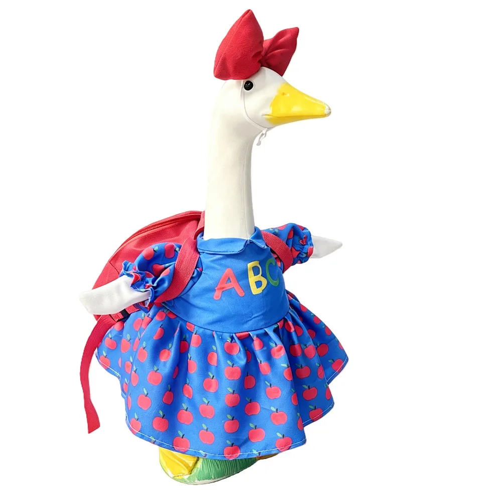 2026 New Back to School Porch Goose Outfit Set 23 Inch Large Goose Holiday Porch Decoration No Goose Included