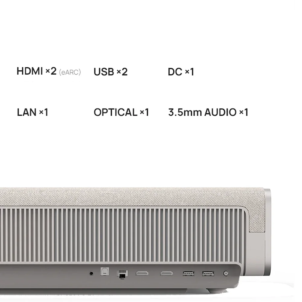 New XGIMI Mira FHD Projector, 1080P 3D UST Projector With 0.21:1 Throw Ratio 2000 Ansi Lumens Full Auto Home Theater Projector