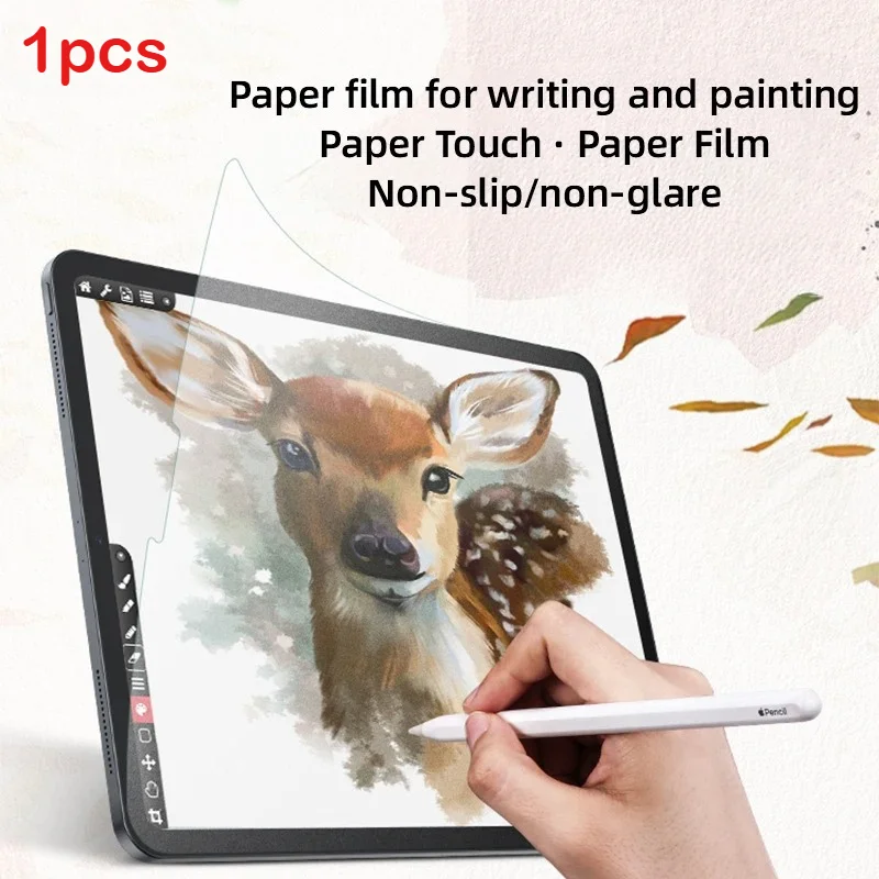 Write and Draw Like on Paper Tempered Film for IPad 11th A16 Pro Air 13 11 M3 M2 M4 M5 2025 12.9 