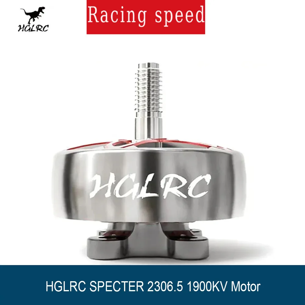 

HGLRC SPECTER 2306.5 1900KV 5-6S Brushless Motor Compatible 5-6inch Propeller for FPV Racing Freestyle Drones DIY Parts
