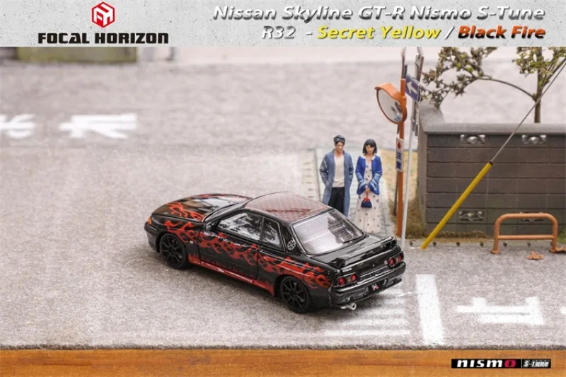 FH 1/64 GT-R R32 s-tune alliage jouet véhicule à moteur Iecast métal modèle cadeaux