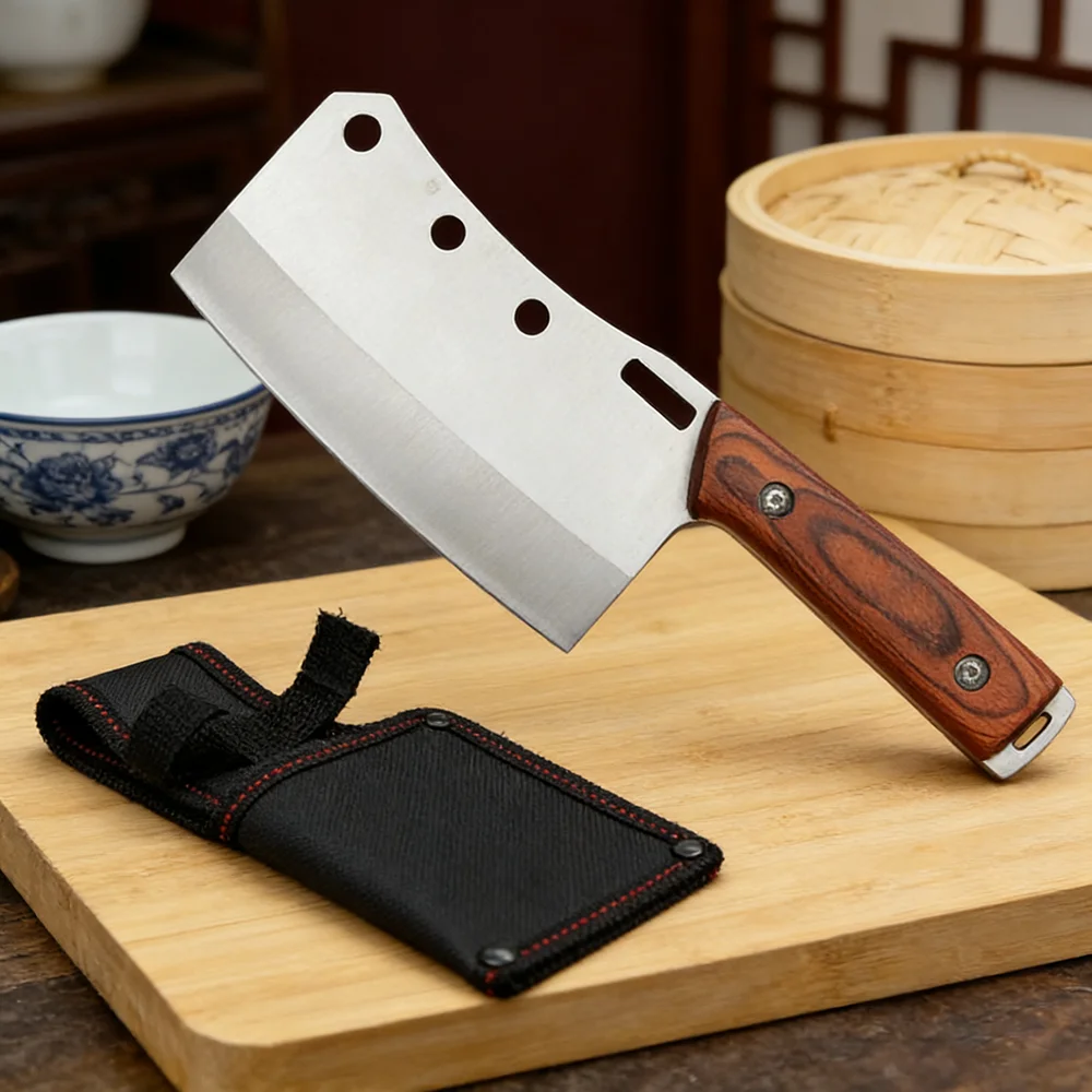 4.5 Inch Mini Knife Chef Cleaver Butcher Handmade Forged Messer Cutlery Professional Kitchen Knives For Cutting Vegetables Meat