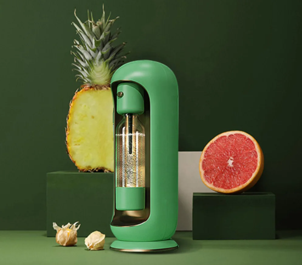 آلة صانع الصودا الصغيرة المنزلية عالية الجودة من هيكون، مشروب غازي للمياه الفوارة