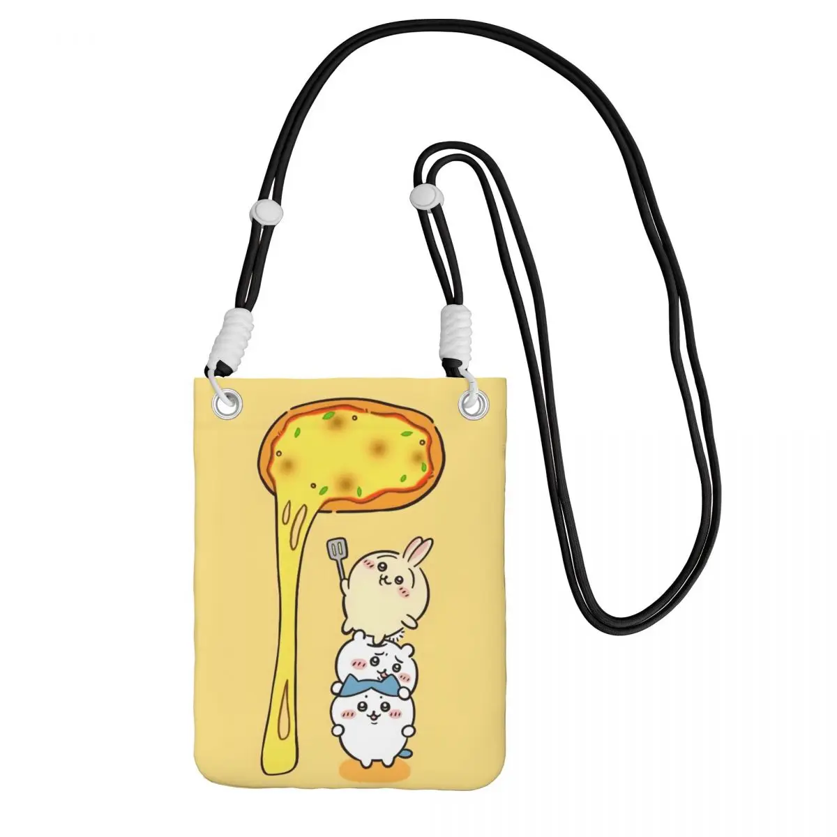 

Custom Chiikawa Carry A Mobile Phone Bag Diagonally Women Men Animal Shoulder Crossbody Bag Detachable Shoulder Strap For Travel