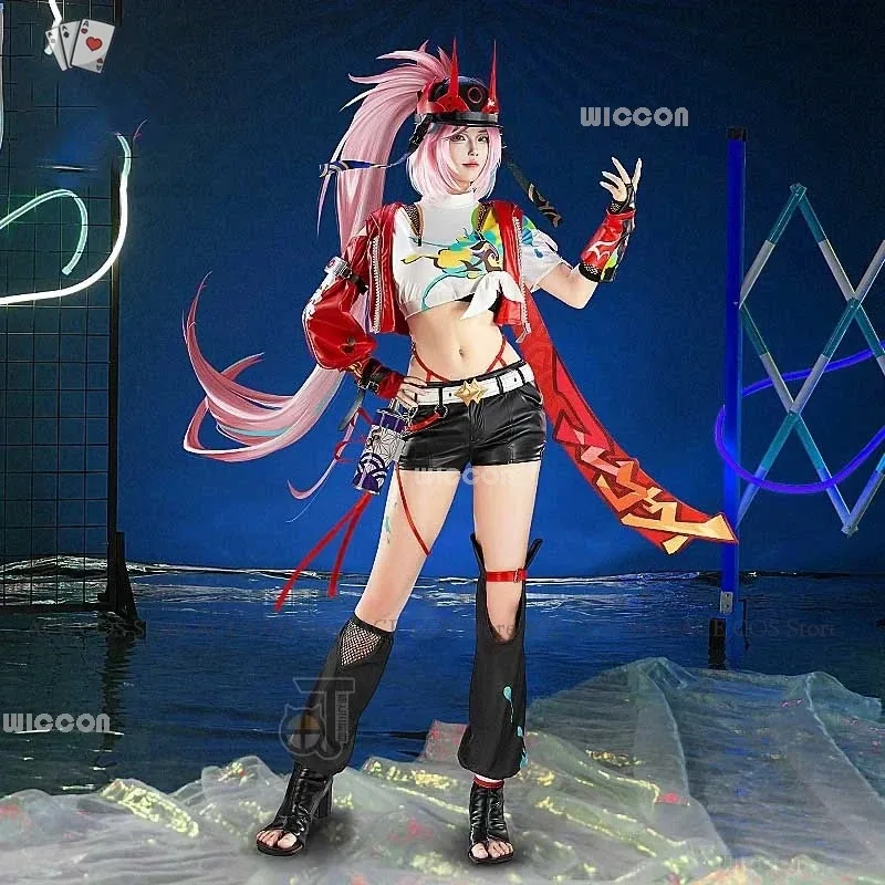 NewRappa コスプレ衣装 disfraz スターレイル ランハ 制服 ウィッグ ゲーム アニメ ハロウィン クリスマス パーティー ホンカイ ロールプレイ 衣装2025