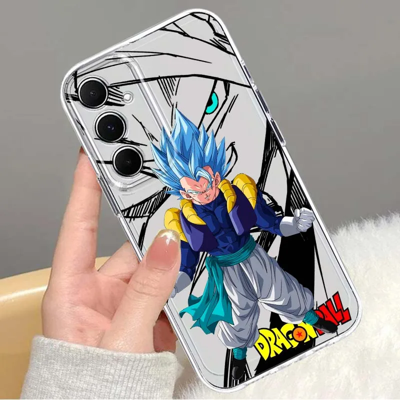 

Luxury Vegetto Dragon Ball For Samsung Galaxy Note 20 10 F12 M23 F23 M14 F15 M54 M55 Ultra Plus 5G TPU Transparent Phone Case