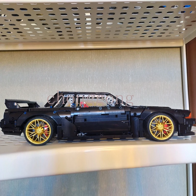 Décennie s de construction de voiture de course Skyline R32 GTR Smile, modèle de véhicule sportif, brique technique, jouet pour enfants, cadeaux d'anniversaire, nouveau, 3634 pièces