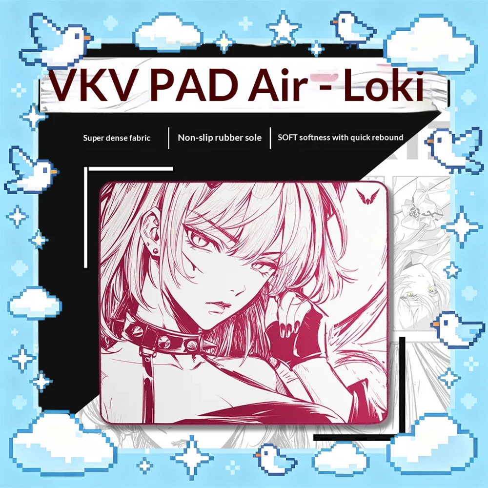 VALKYRIE VK V PAD AIR Mouse Pad Neutral Control Mousepad Be Non-Slip Soft Rubber Base Moisture Proof For PC Accessories Gifts