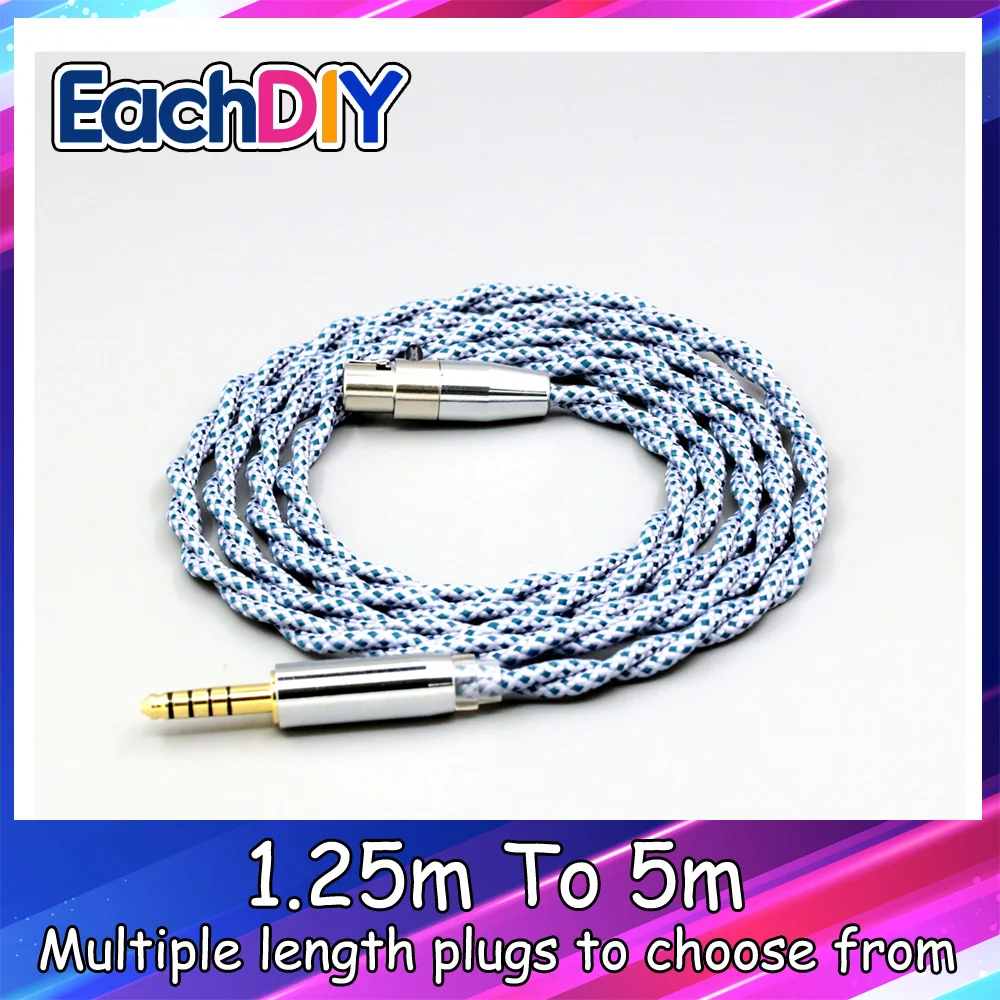 

99% Pure Silver Mix Graphene OCC Shielding Earphone Cable For Beyerdynamic DT1770 DT1990 PRO beyerdynamicdt 700 pro x LN008679