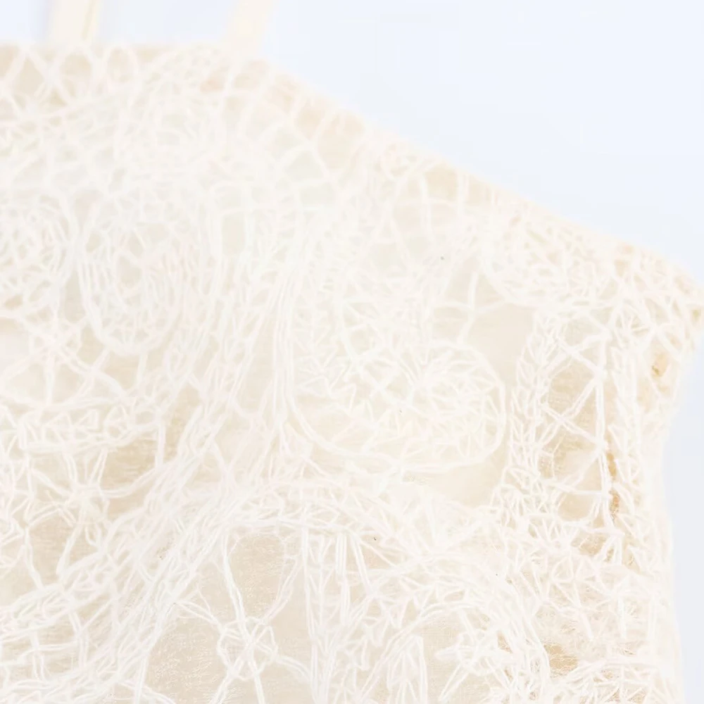 Women's Summer Midi Dresses Sexy Lace Camisole Sleeveless Design for Party Beach Evening-Casual-1299286