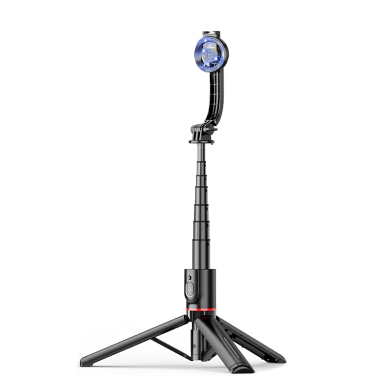 ขาตั้งไม้เซลฟี่แม่เหล็กพร้อมรีโมทสำหรับสมาร์ทโฟนแท่นวางโทรศัพท์มือถือสำหรับ iPhone 14 13 12 PRO MAX สูงสุดสำหรับโทรศัพท์มือถือใช้งานง่าย