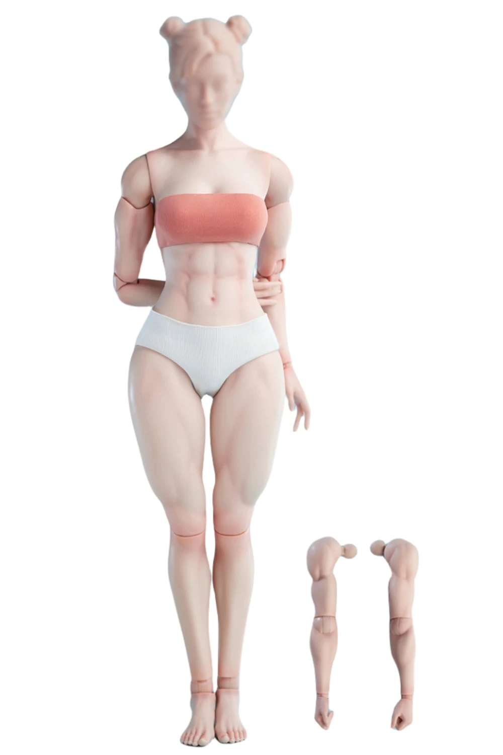 

HiPlay Worldbox 1:6 Scale Female Action Figure Body -Muscle Shape, Flattened Joint, Medium Bust, Wheat Skin AT206AQMS