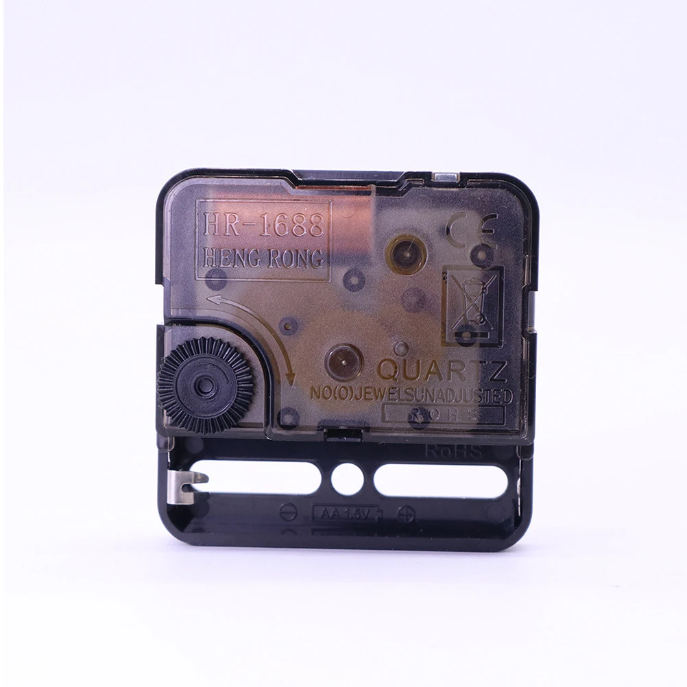 

DIY Clock Movement Metal Hour Minute Scan Mute Repairing Replacement Parts for Home Store Black Simple Elegant