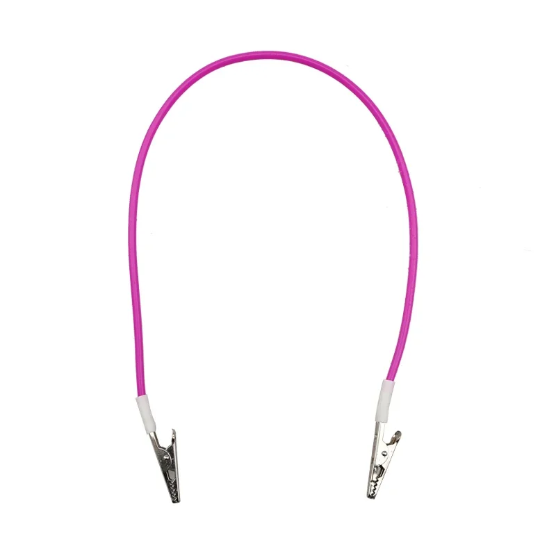 Fester Dental-Lätzchenclip, elastischer Schal-Handtuchhalter, Federseil, doppelköpfiger Mundpflegematerial-Schalclip, Dentalwerkzeug – Detail 9