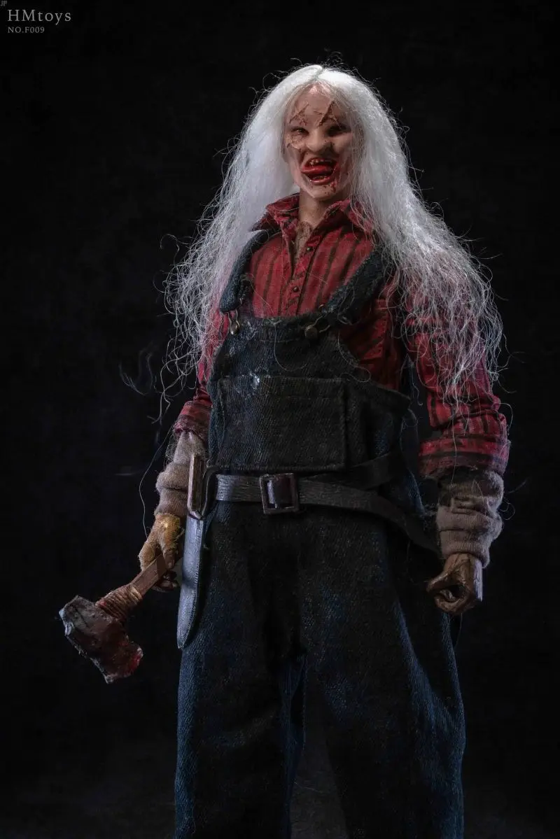 HMTOYS F009 1/6 Male Soldier Hiking Man Transplant Hair Head Sculpture Full Set 12'' Action Figure Model Toy In Stock