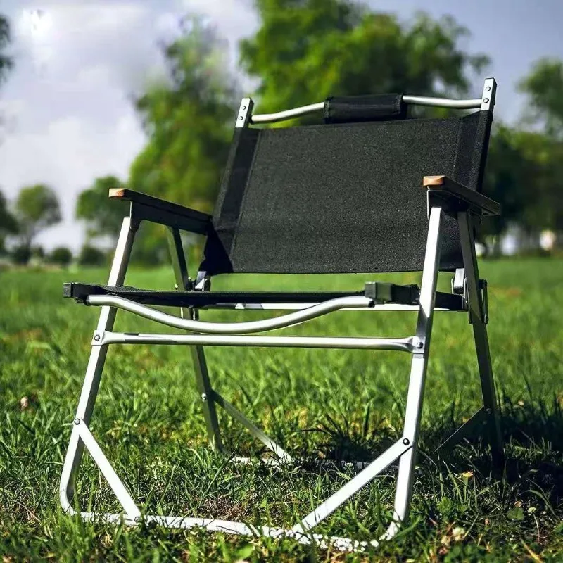 Aluminum alloy folding camping chair, Oxford cloth folding chair, horse stool